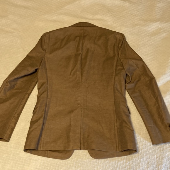 Banana Republic Khaki Sport Coat Blazer, 38R Slim Fit, new with tags - Picture 9 of 10